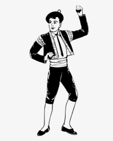 Εδώ το Μπολερό, ως γιλέκο με μανίκια, αναδεικνύεται ως ιδιαίτερο χαρακτηριστικό στοιχείο της ισπανικής παραδοσιακής ενδυμασίας.