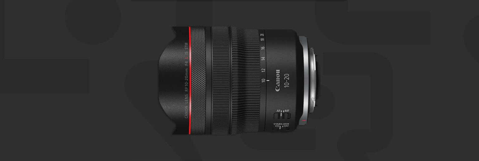 rf1020header 1536x518 - Canon announces the Canon RF 10-20mm f/4L IS STM