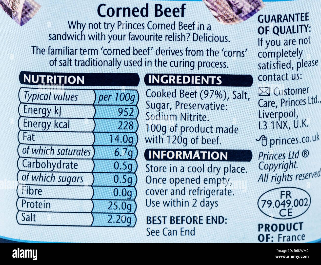 princes-corned-beef-nutrition-label-on-the-metal-can-R6KWM2.jpg