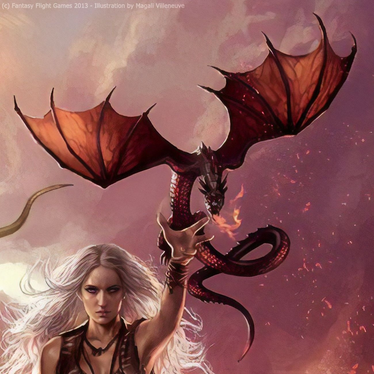 MagaliVilleneuve_DaenerysTargaryen_drogon.JPG