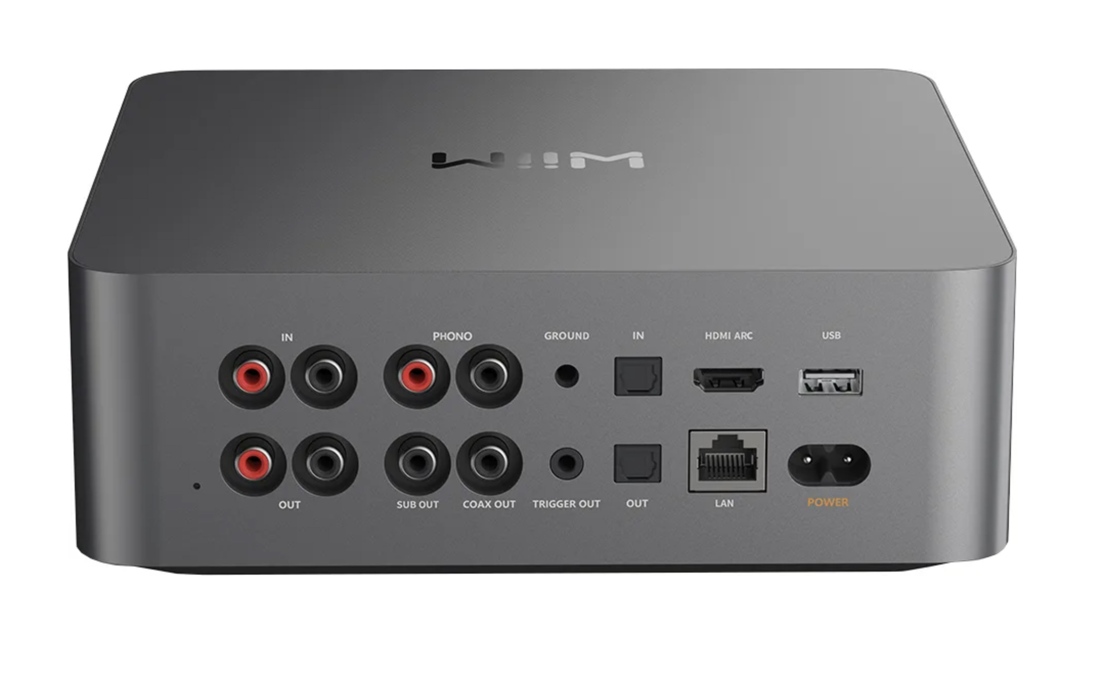 Το δημοφιλές Wiim Ultra. Πίσω όψη. Φαίνονται όλες οι συνδέσεις. Δεν έχει είσοδο για PC.